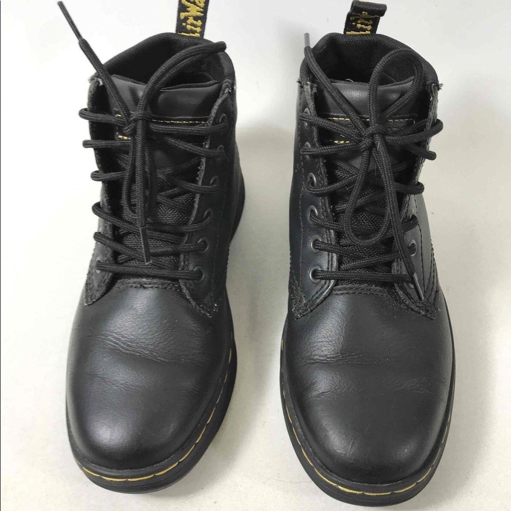 Dr. Martens - Women Sz. 7 Blk Leather Boots